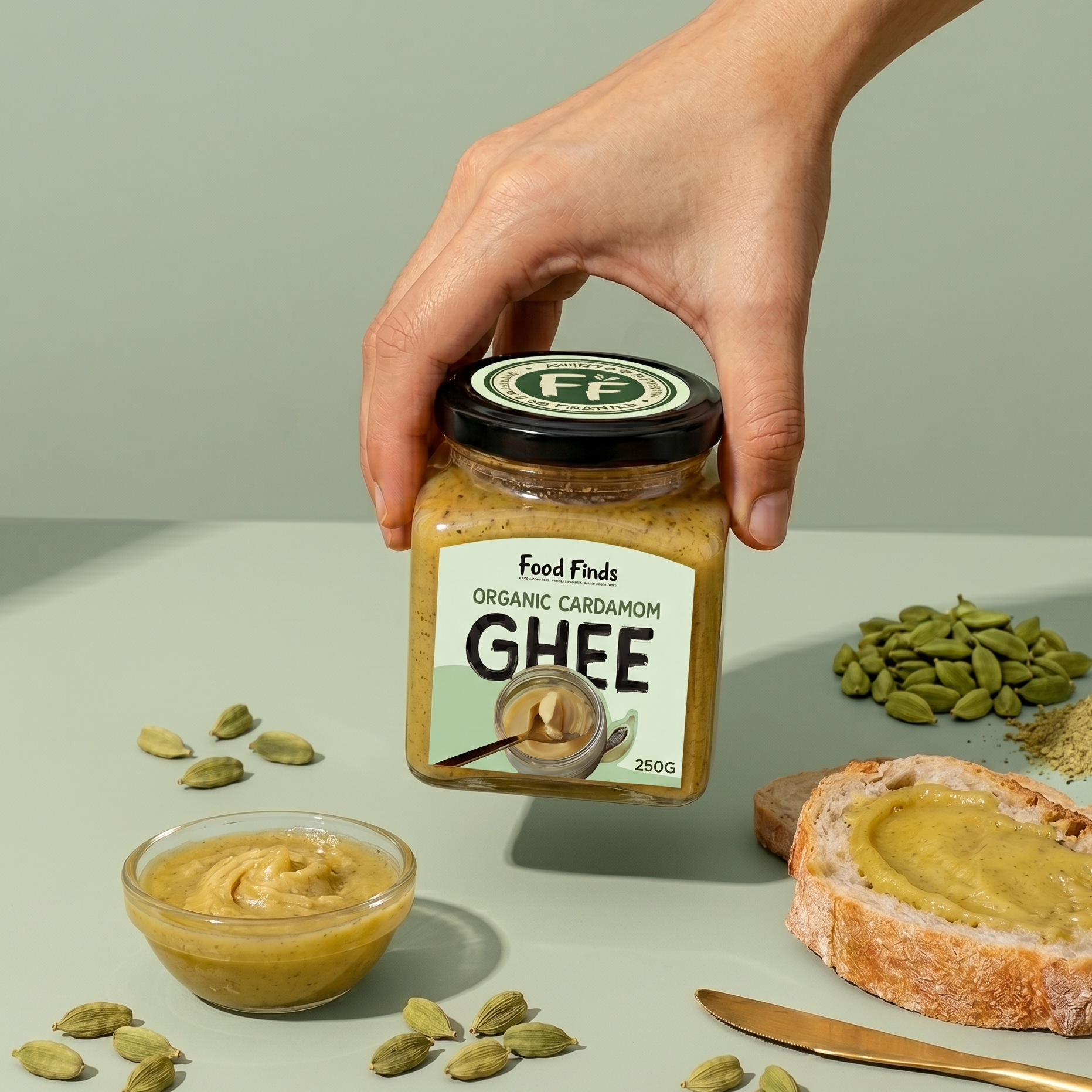 Organic Cardamom Ghee